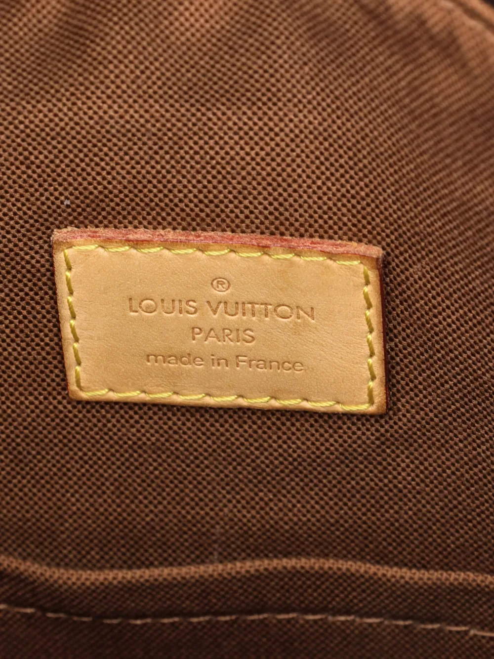 LOUIS VUITTON Pre-owned Odeon Handbag Monogram Canvas Mm Crossbody Bag In Brown
