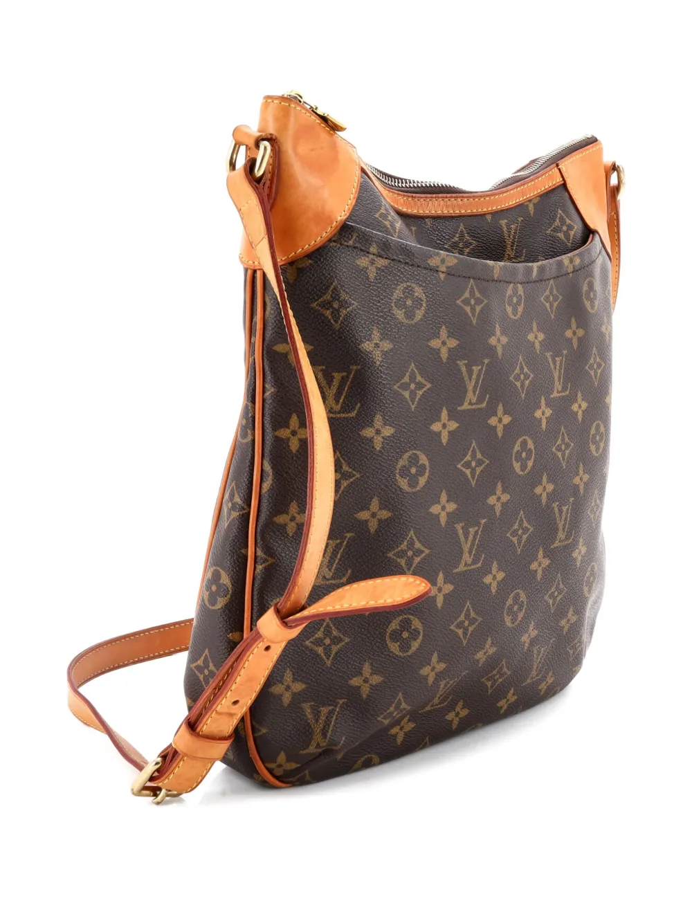 LOUIS VUITTON Pre-owned Odeon Handbag Monogram Canvas Mm Crossbody Bag In Brown