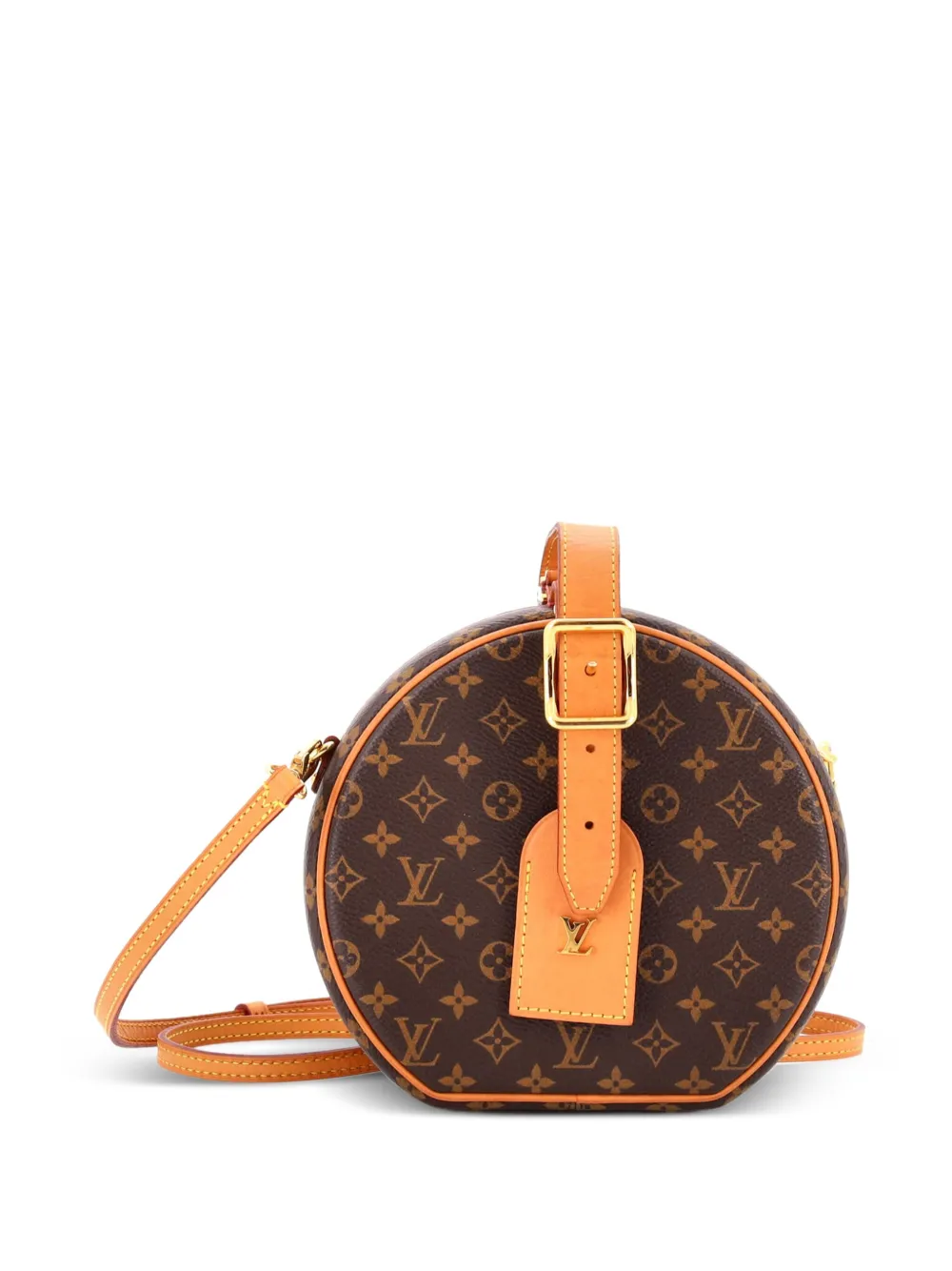 Louis Vuitton Pre-Owned スモール ボワット シャポー ハンドバッグ - ブラウン Louis Vuitton Pre-Owned スモール ボワット シャポー ハンドバッグ - ブラウン