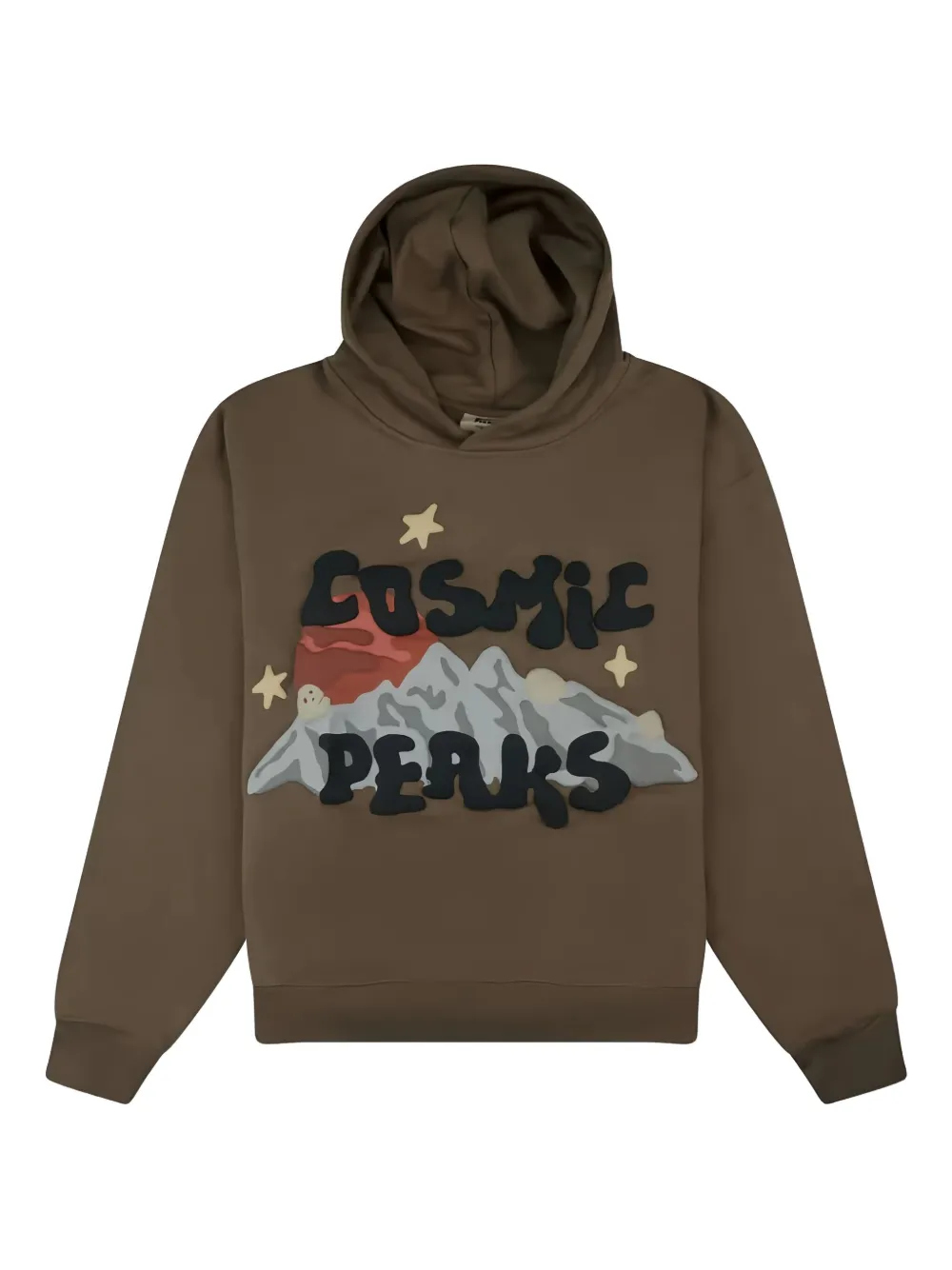 BROKEN PLANET hoodie con estampado gráfico | marrón | Image 1