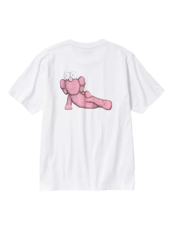 KAWS graphic-print crew-neck T-shirt | White | FARFETCH