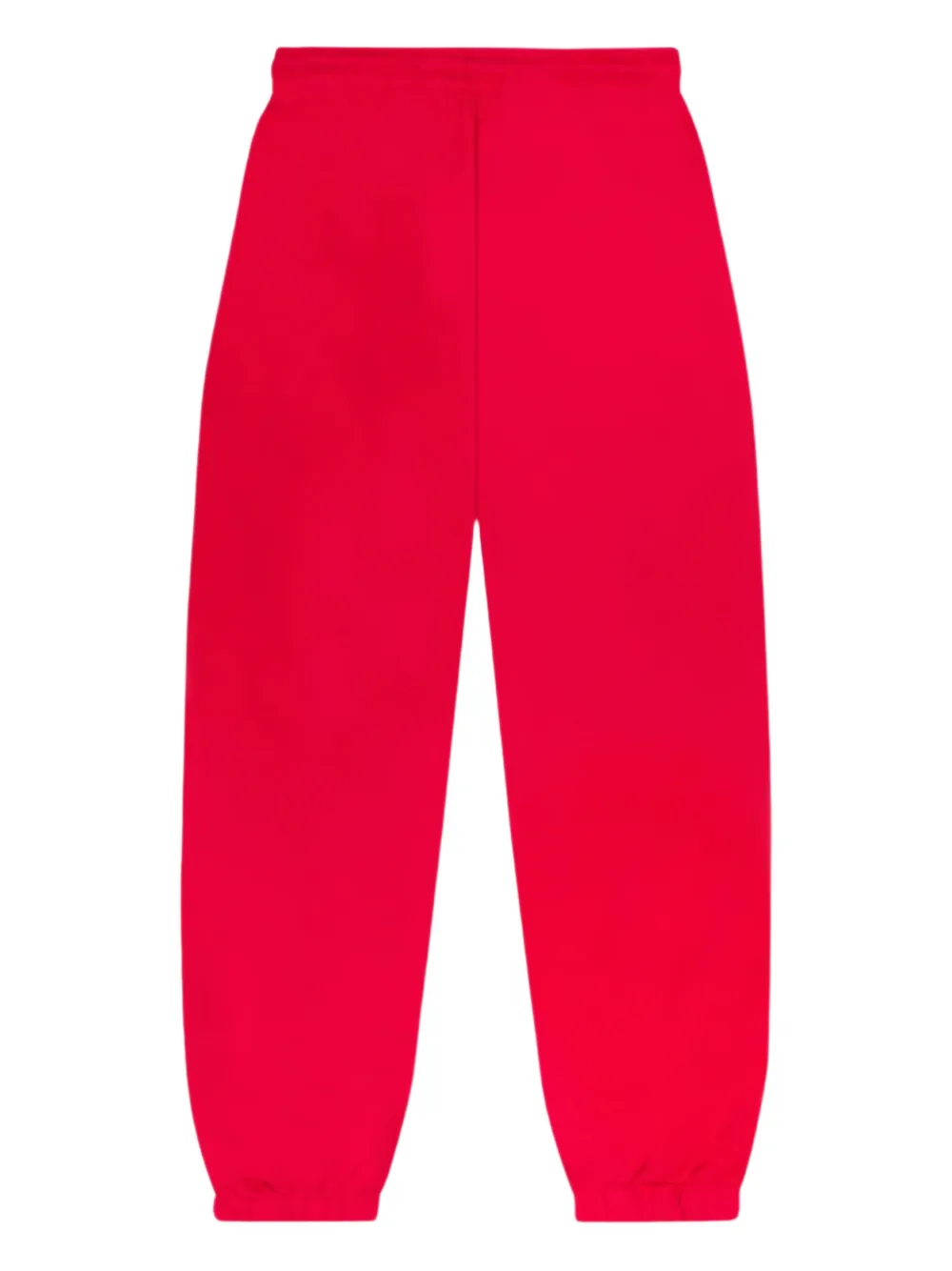 Denim Tears Logo-print Cuffed Track Pants In Red