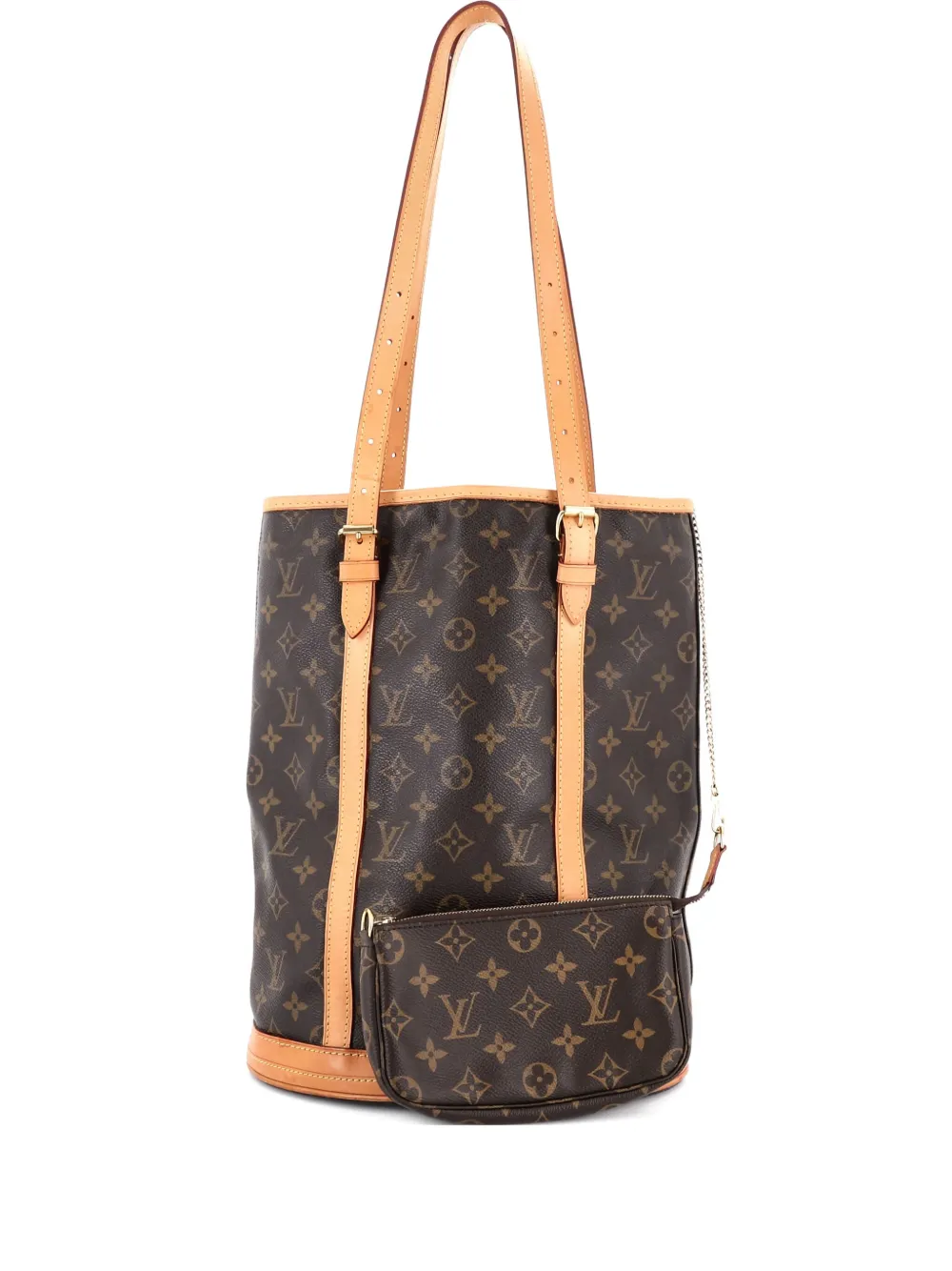 Louis Vuitton Pre-Owned Monogram Canvas GM bucket bag - ブラウン Louis Vuitton Pre-Owned Monogram Canvas GM bucket bag - ブラウン