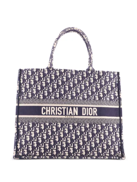 Christian Dior Pre-Owned Book Oblique Canvas Large tote bag