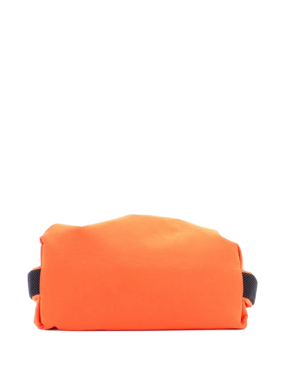Pre-owned Bottega Veneta The Body Pouch Nylon Small Crossbody Bag In Orange