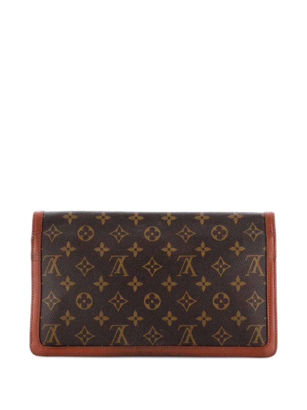Louis Vuitton Pre-Owned Dame Pochette Monogram Canvas GM clutch bag | Pre-Owned | Image 2
