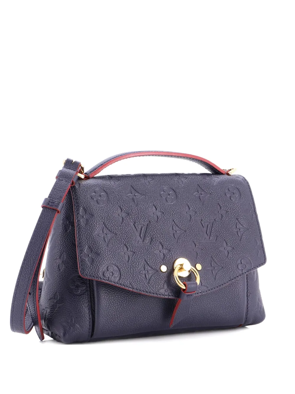 Louis Vuitton Pre-Owned Blanche Handbag Monogram Empreinte Leather BB Louis Vuitton Pre-Owned Blanche Handbag Monogram Empreinte Leather BB