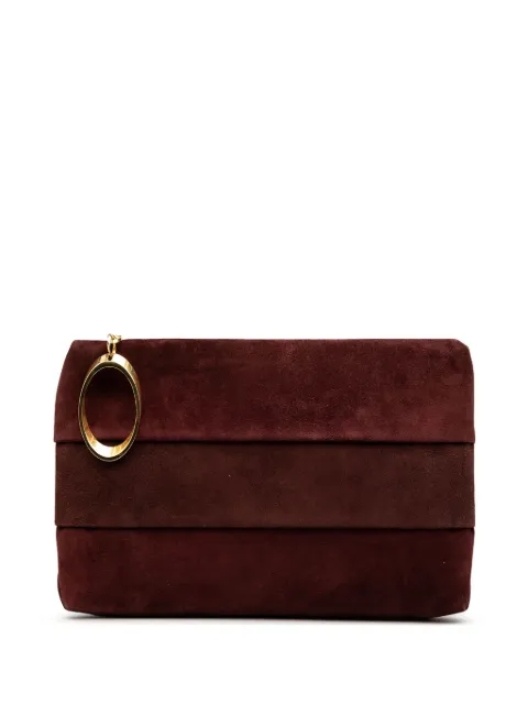 Ferragamo Pre-Owned 2010-2025 Suede clutch bag