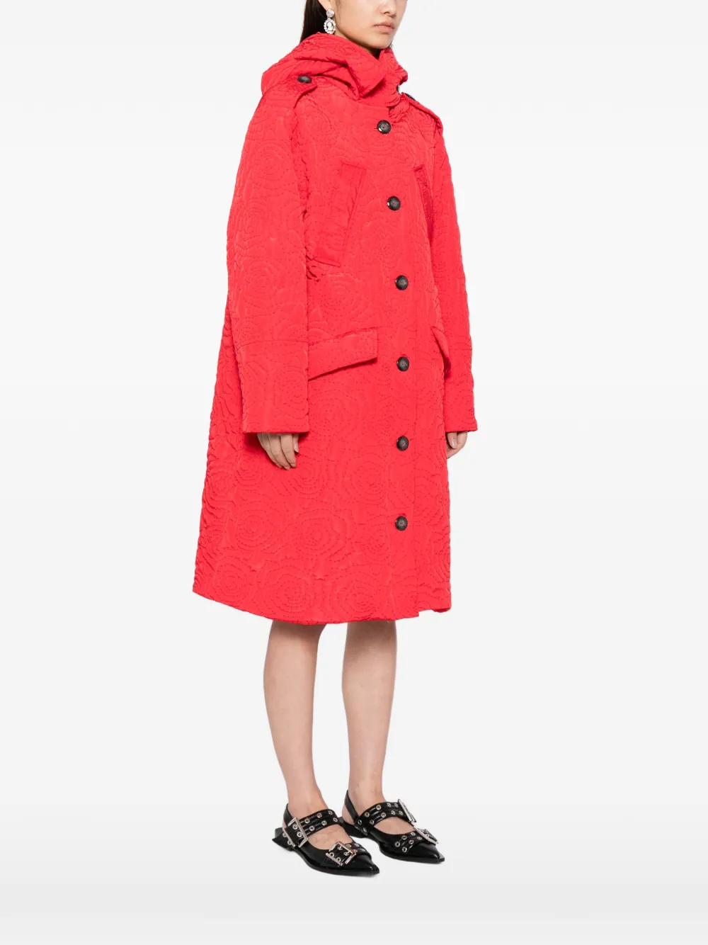  Macgraw Warden Coat - Red 