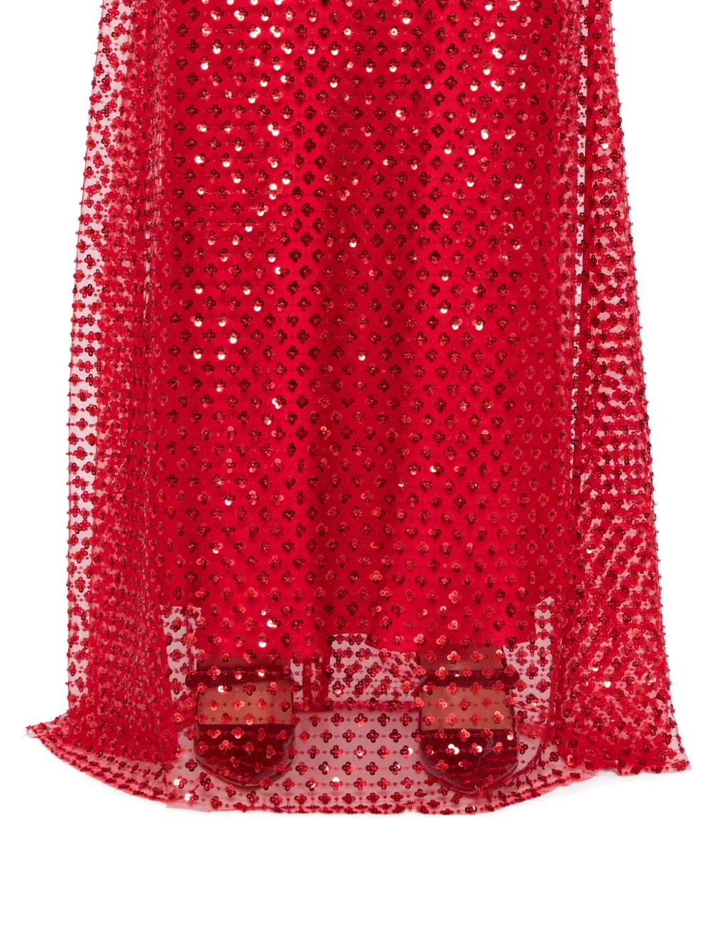 Macgraw Diversion Maxi Dress In Red