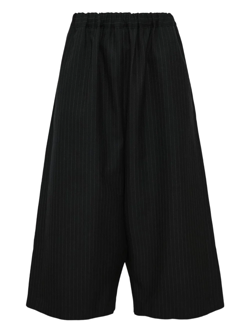 Comme Des Garçons pantalones rectos a rayas | negro | Image 1