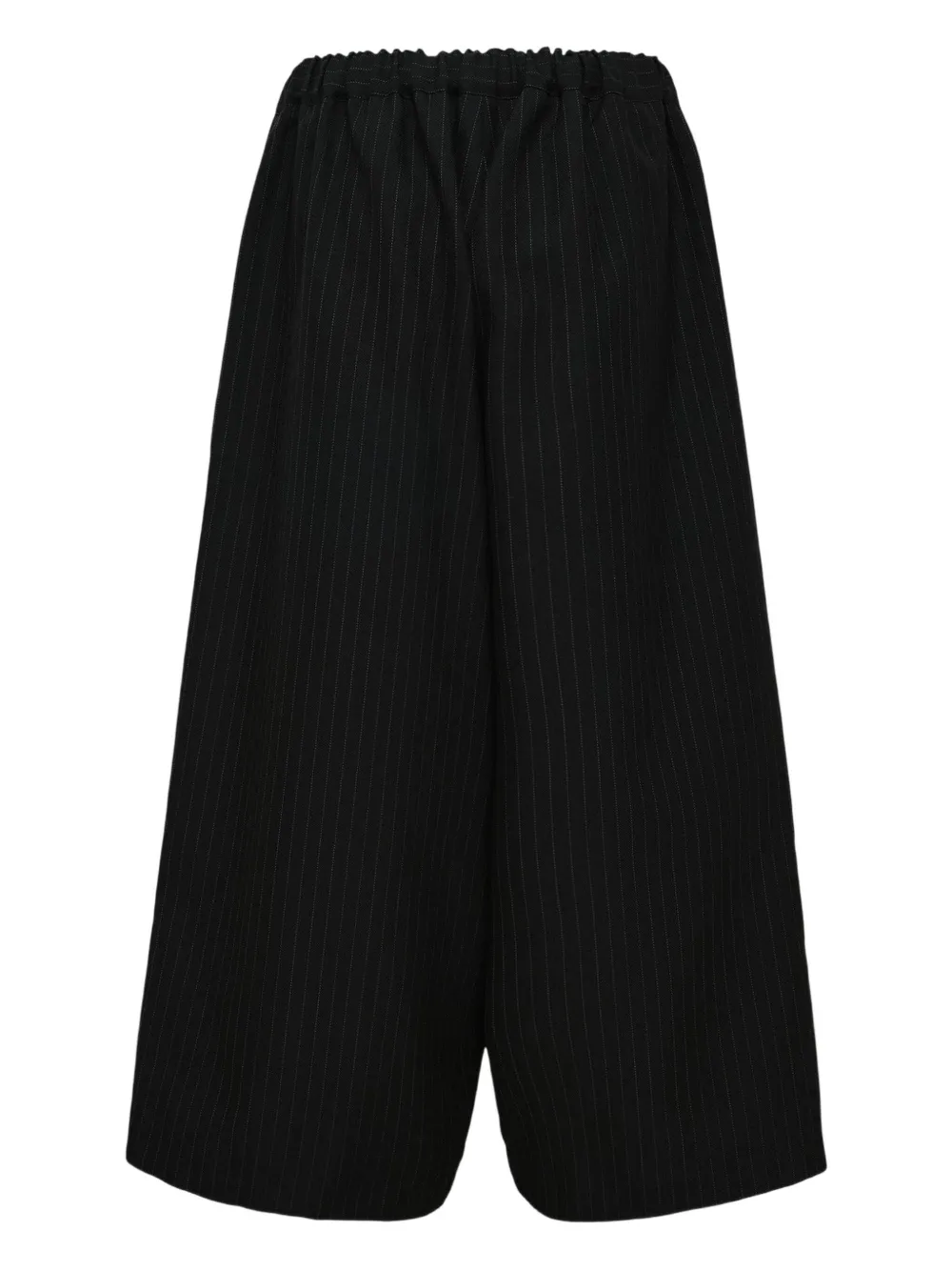 Comme Des Garçons stripe straight trousers - Zwart