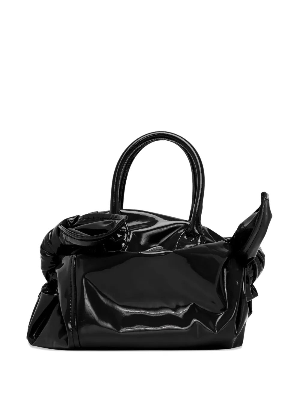 Comme Des Garcons Girl Bow-detail Shoulder Bag In Black