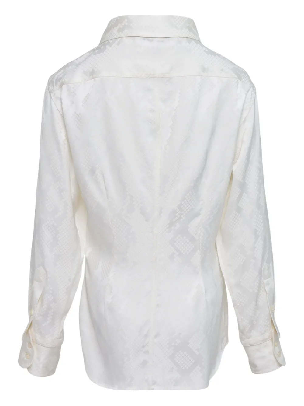 Stella McCartney jacquard shirt - Wit