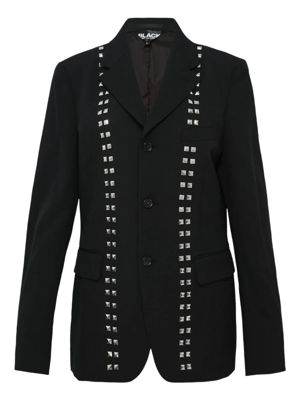 Black Comme Des Garçons studs blazer | Black | Image 1