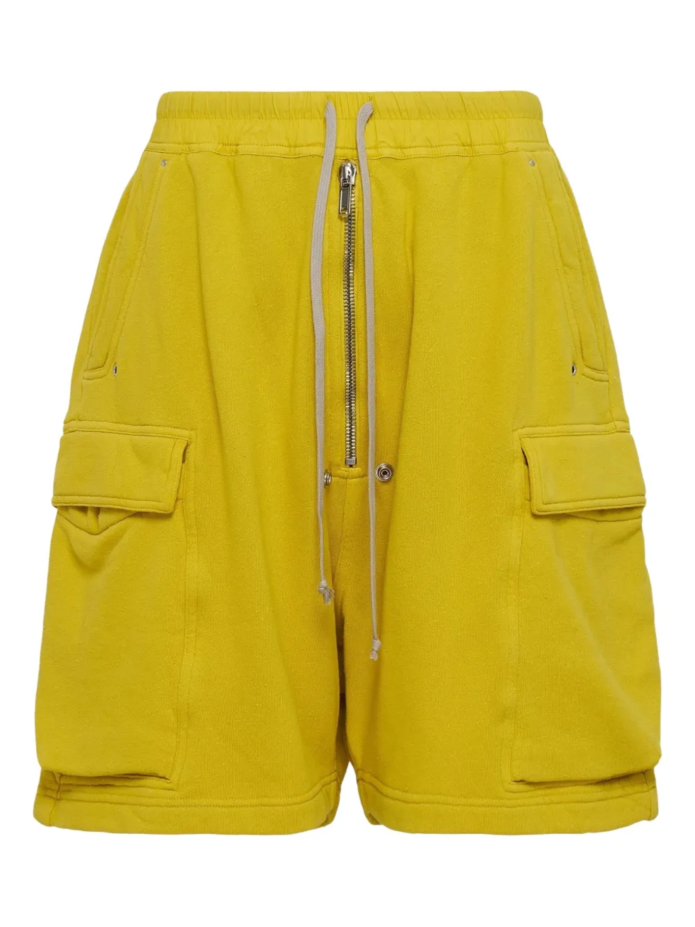 Rick Owens DRKSHDW Cargobela zip shorts | Yellow | Image 1
