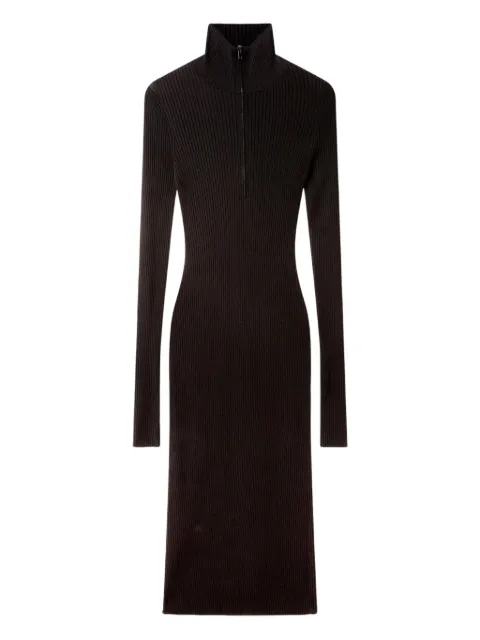 Stella McCartney vestido midi tejido de canalé