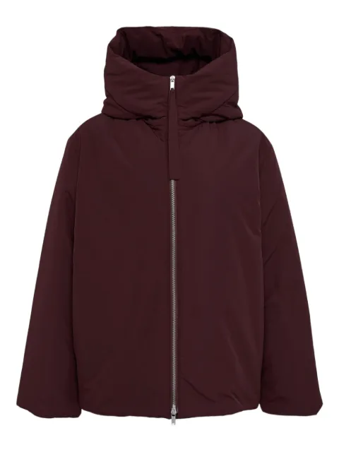 Jil Sander doudoune zippée à capuche