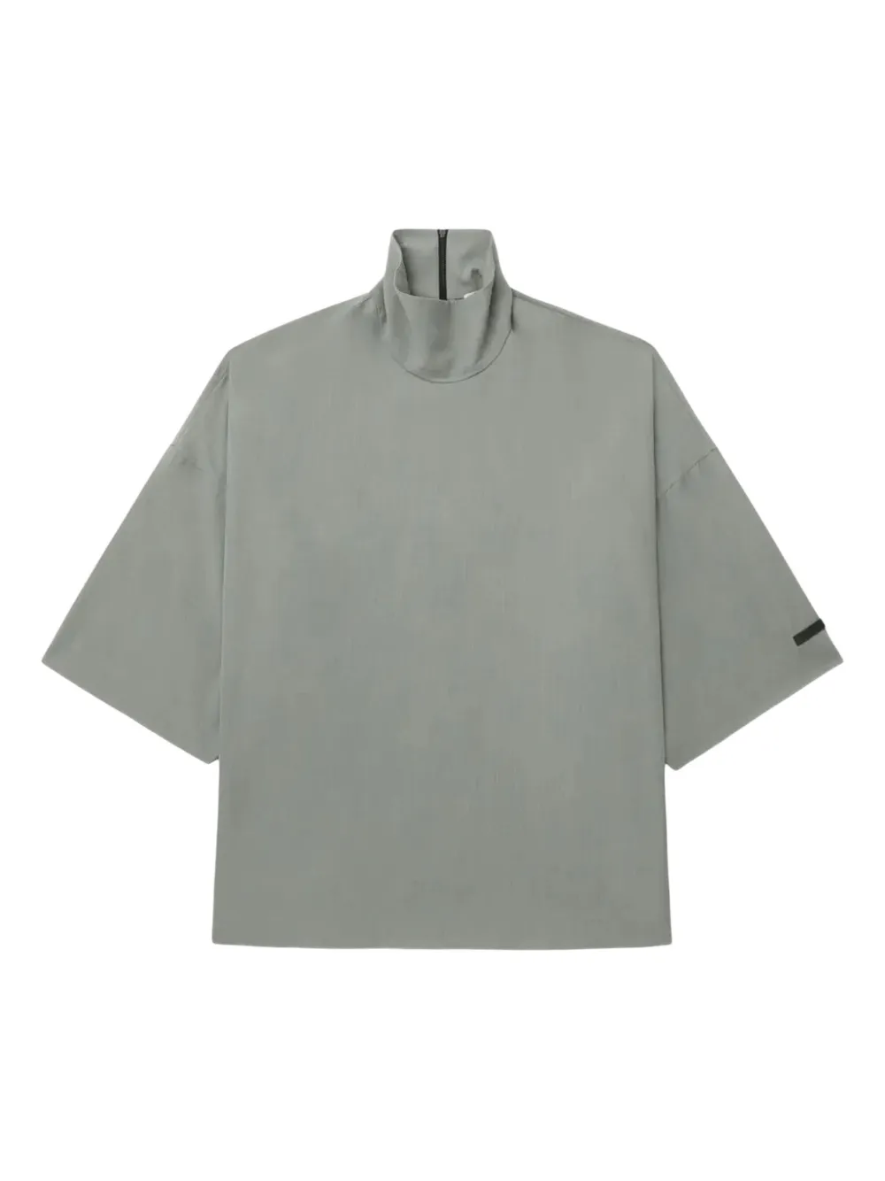 Fear Of God Turtleneck T-shirt In Gray