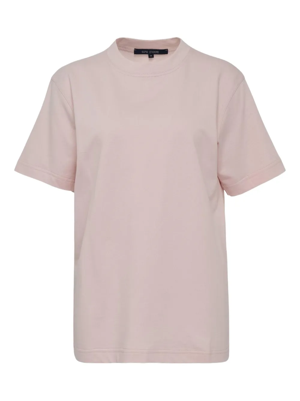 Sofie D'hoore Short-sleeve Cotton T-shirt In Pink