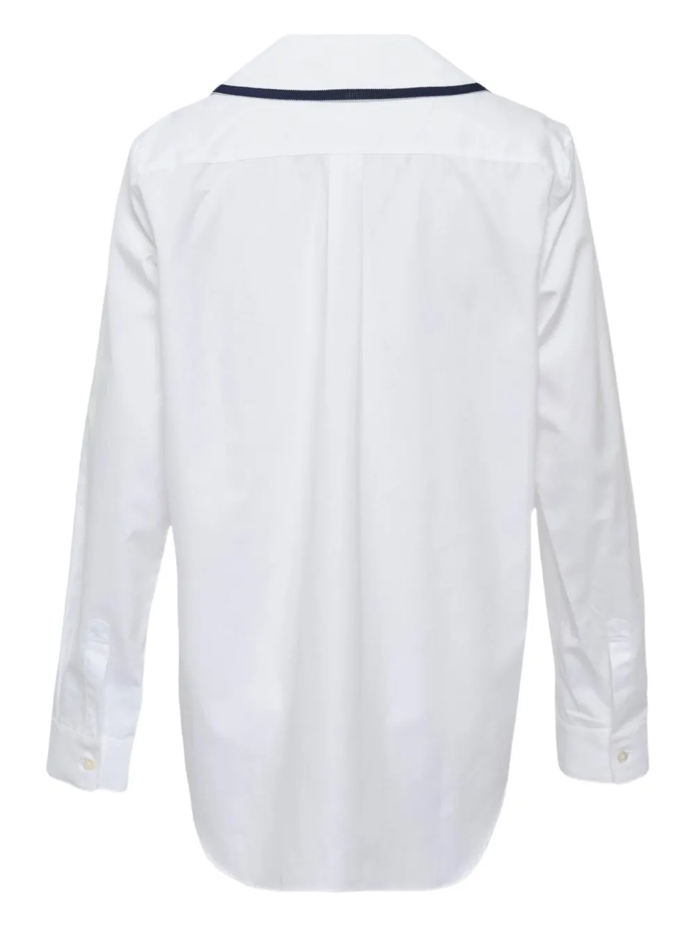 Comme Des Garçons Girl Peter Pan-collar shirt - Wit