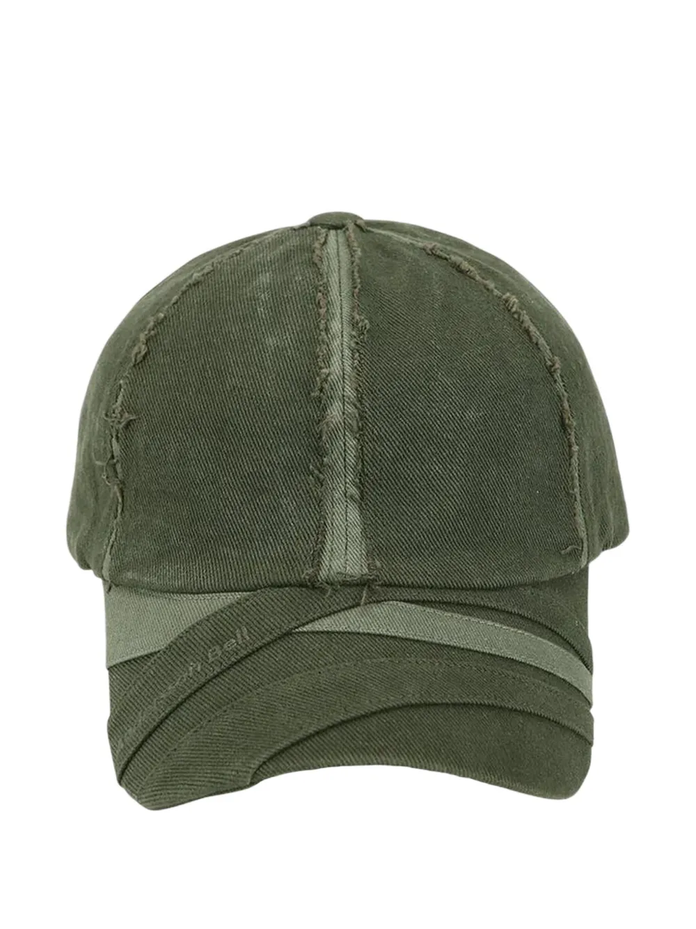 Andersson Bell Raw-cut Layered Cap In Green
