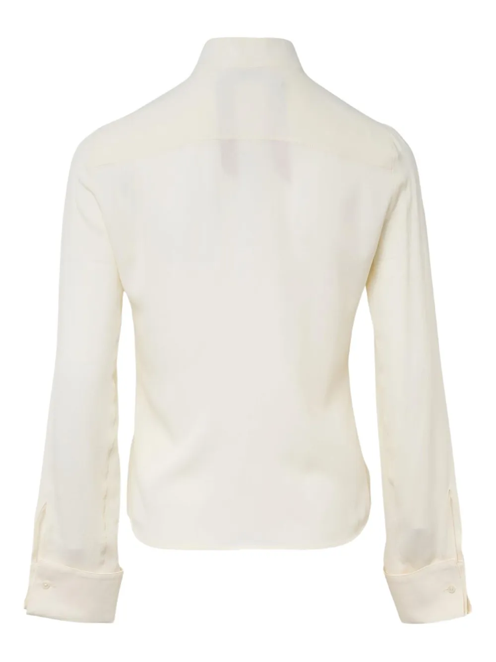 N°21 Pintucks Long-sleeve Shirt In White