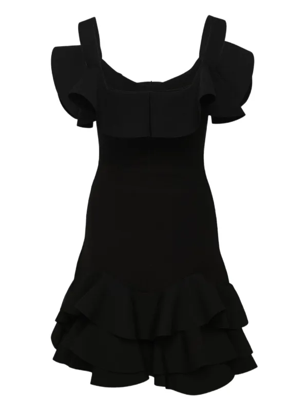 Alexis Sienna Ruffled Mini Dress - Black Alexis Sienna Ruffled Mini Dress - Black