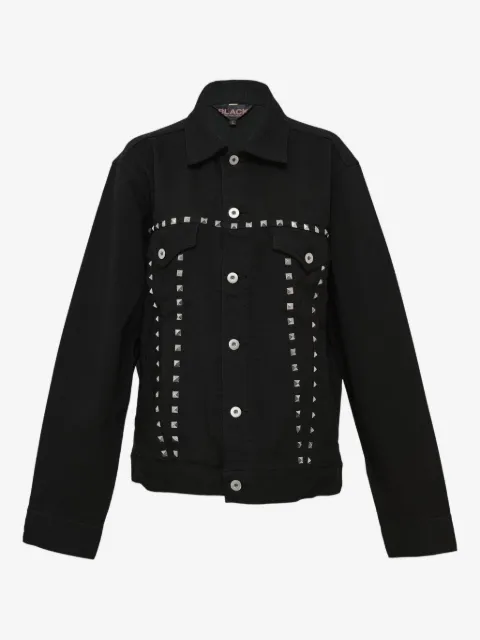 Black Comme Des Garçons rockstud-embellished jacket