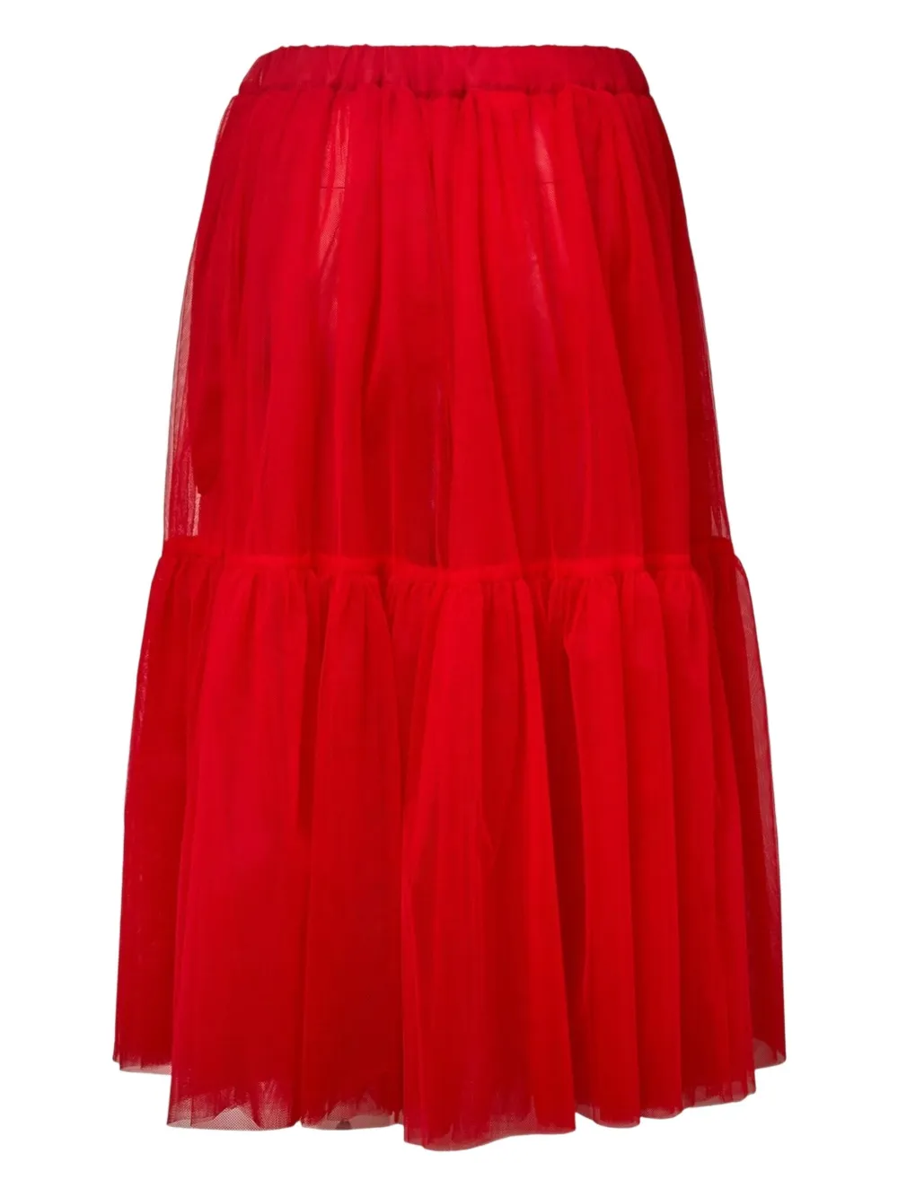 Comme Des Garçons Girl Teiban midi skirt - Rood