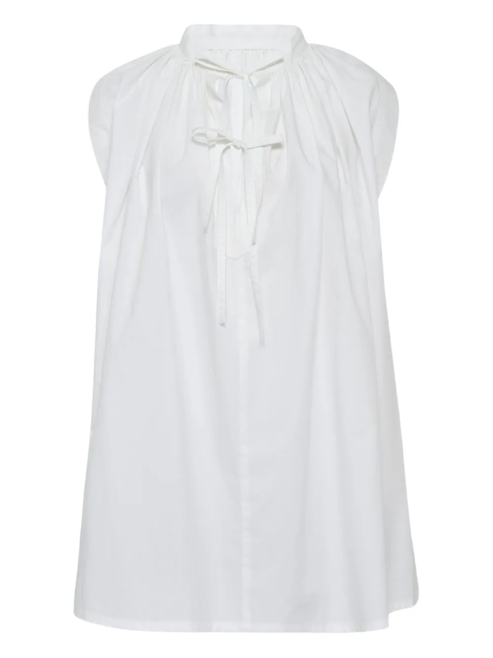 Y's Blusa smanicata - Bianco