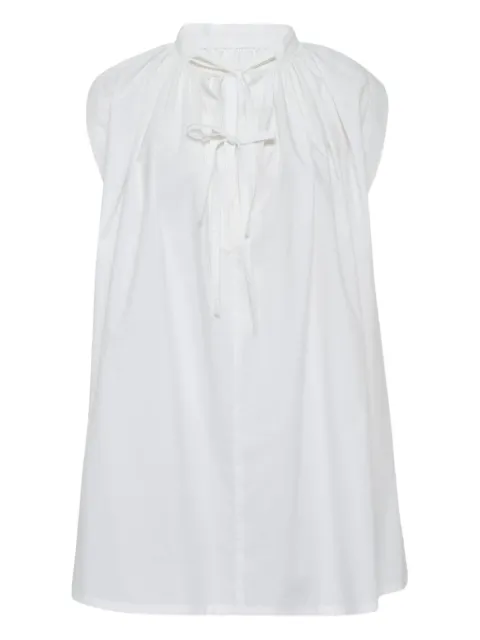 Y's blusa sin mangas con moño