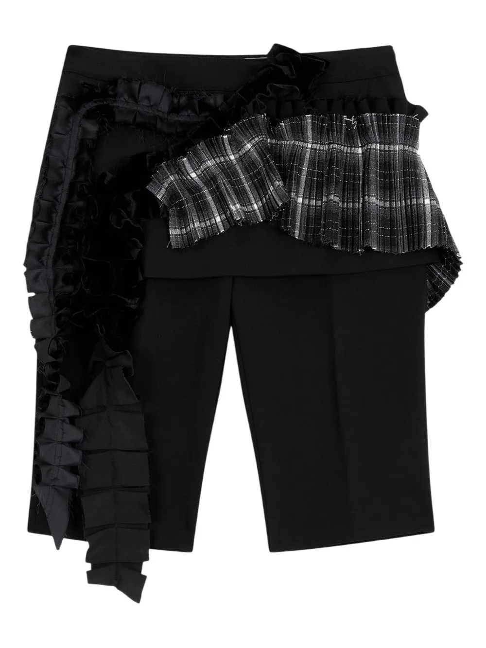 Open YY layered shorts | noir | Image 1