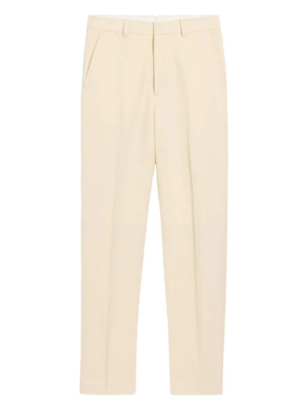 AMI Paris belt-loop trousers | Neutrals | Image 1
