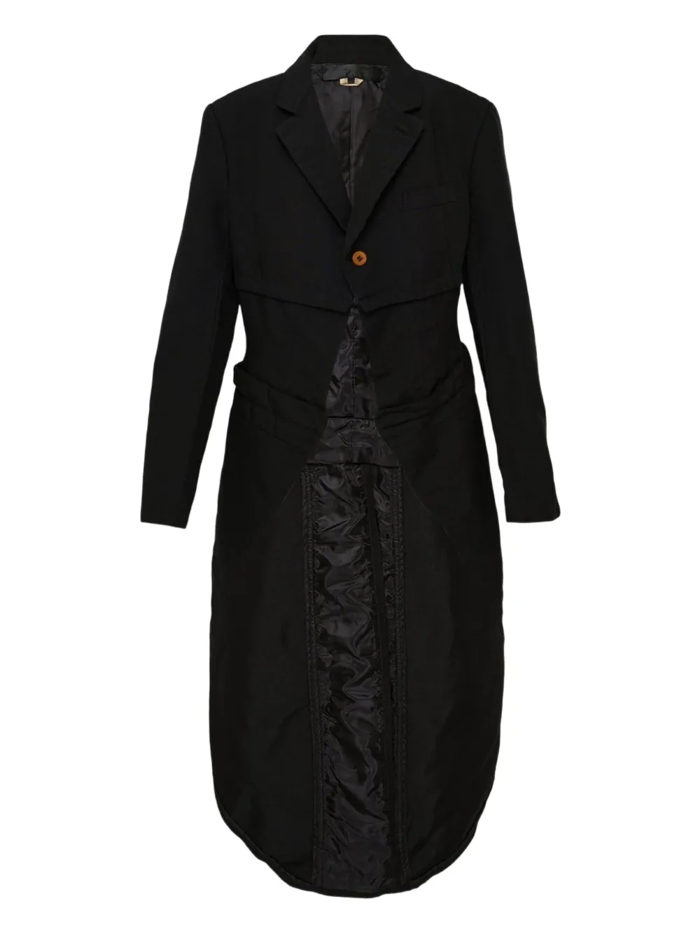 Comme Des Garçons Comme Des Garçons buttoned coat | Black | Image 1