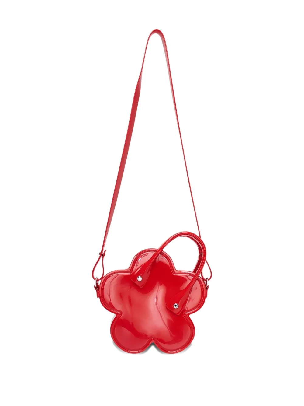 Comme Des Garçons Girl x Melissa flower tote bag - Rood