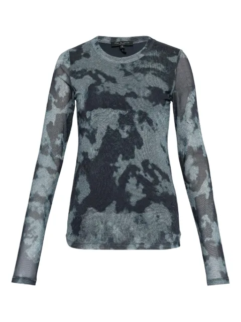 rag & bone Yana mesh long-sleeve T-shirt