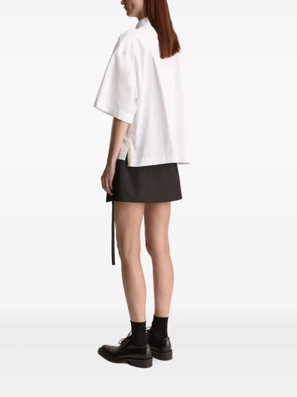 Lee Mathews Spencer pocket shirt - Wit