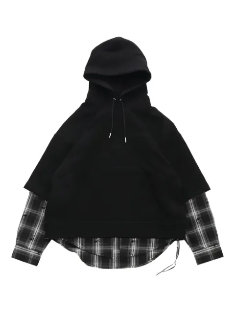 Mastermind Japan Hoodie im Layering-Look