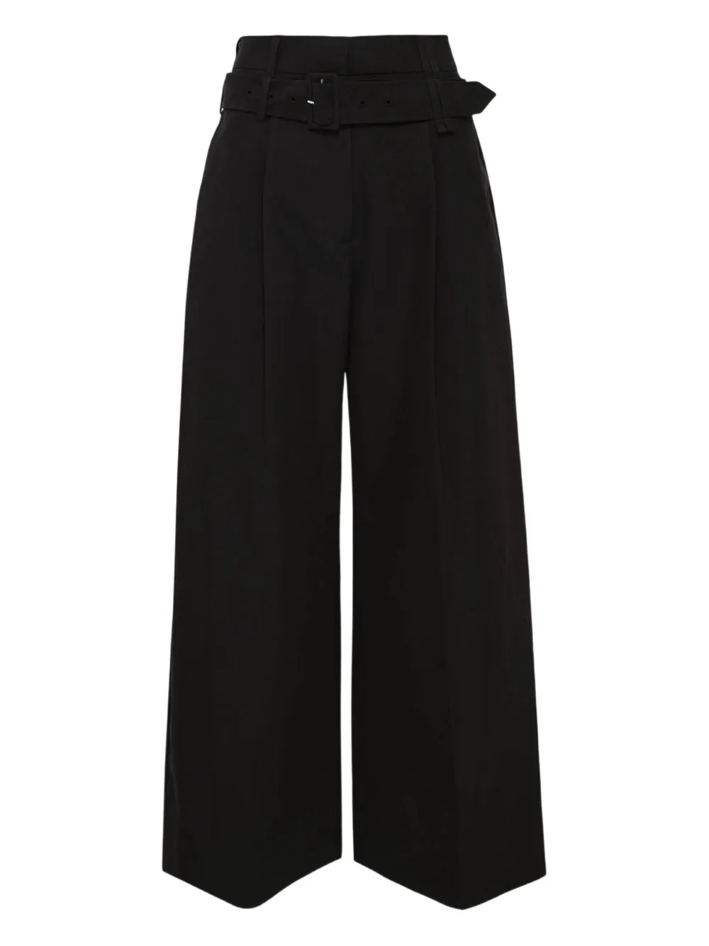 Simone Rocha Belt-loop Trousers In Black
