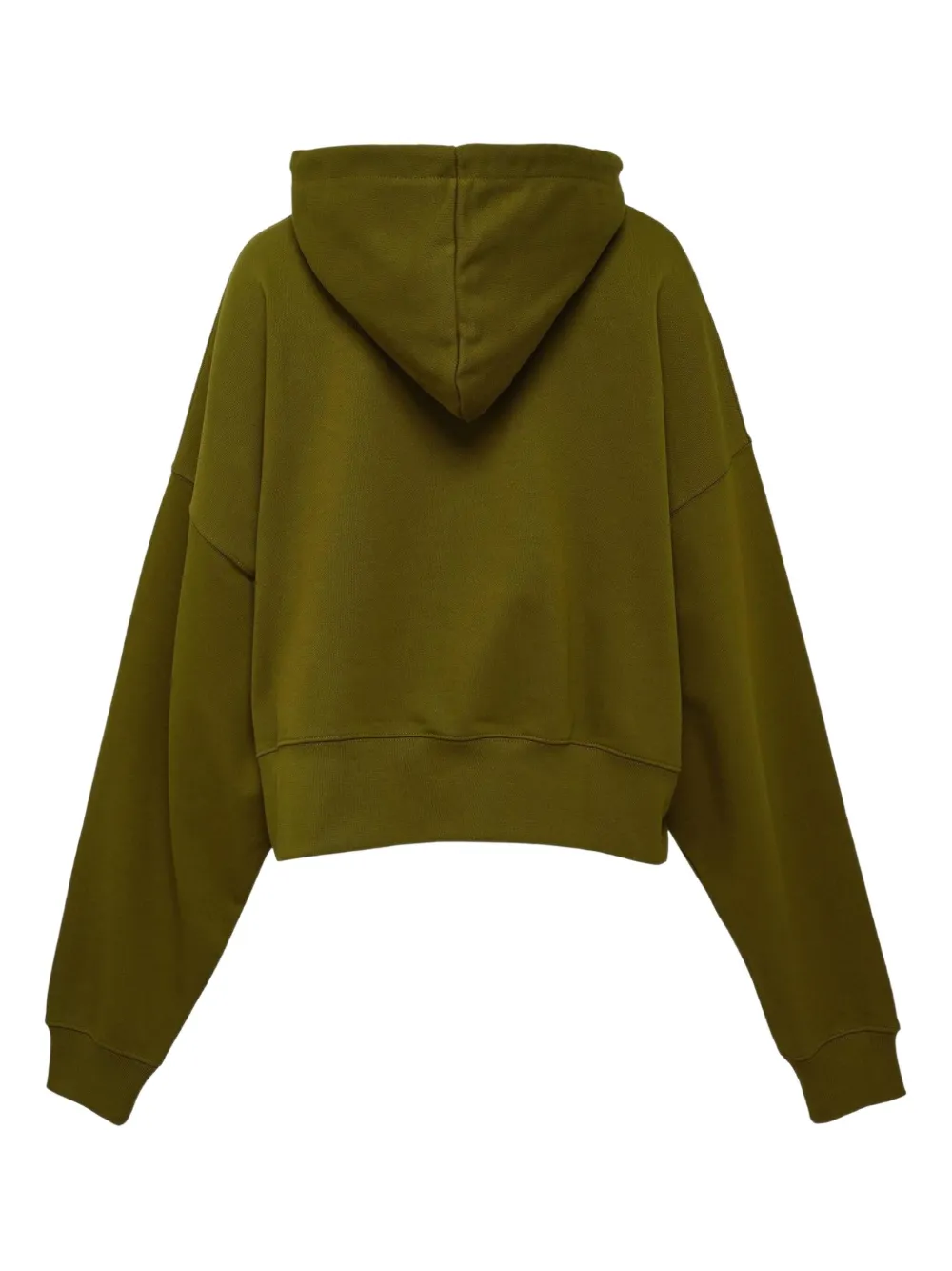 MSGM logo-print hoodie - Groen