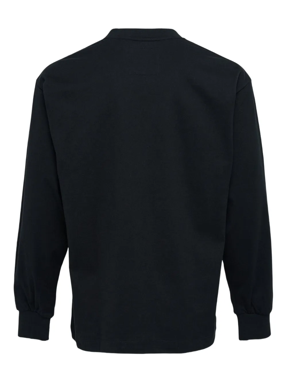 Fumito Ganryu Mantle long-sleeve T-shirt - Zwart