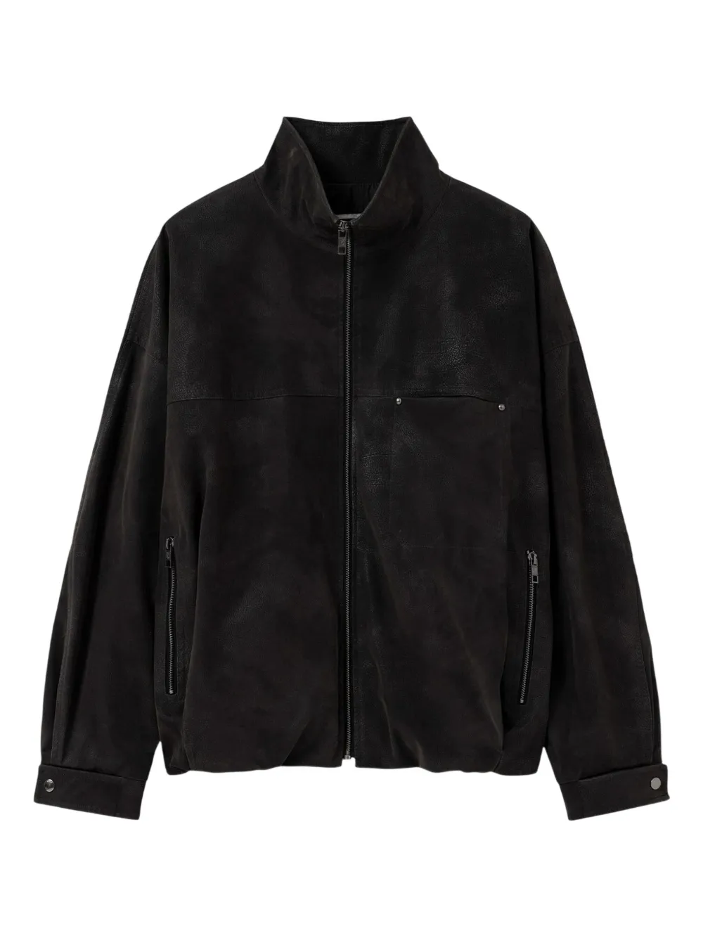 Wooyoungmi logo-appliqué bomber jacket - ブラック Wooyoungmi logo-appliqué bomber jacket - ブラック