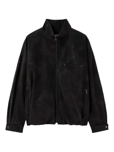 Wooyoungmi logo-appliqué bomber jacket