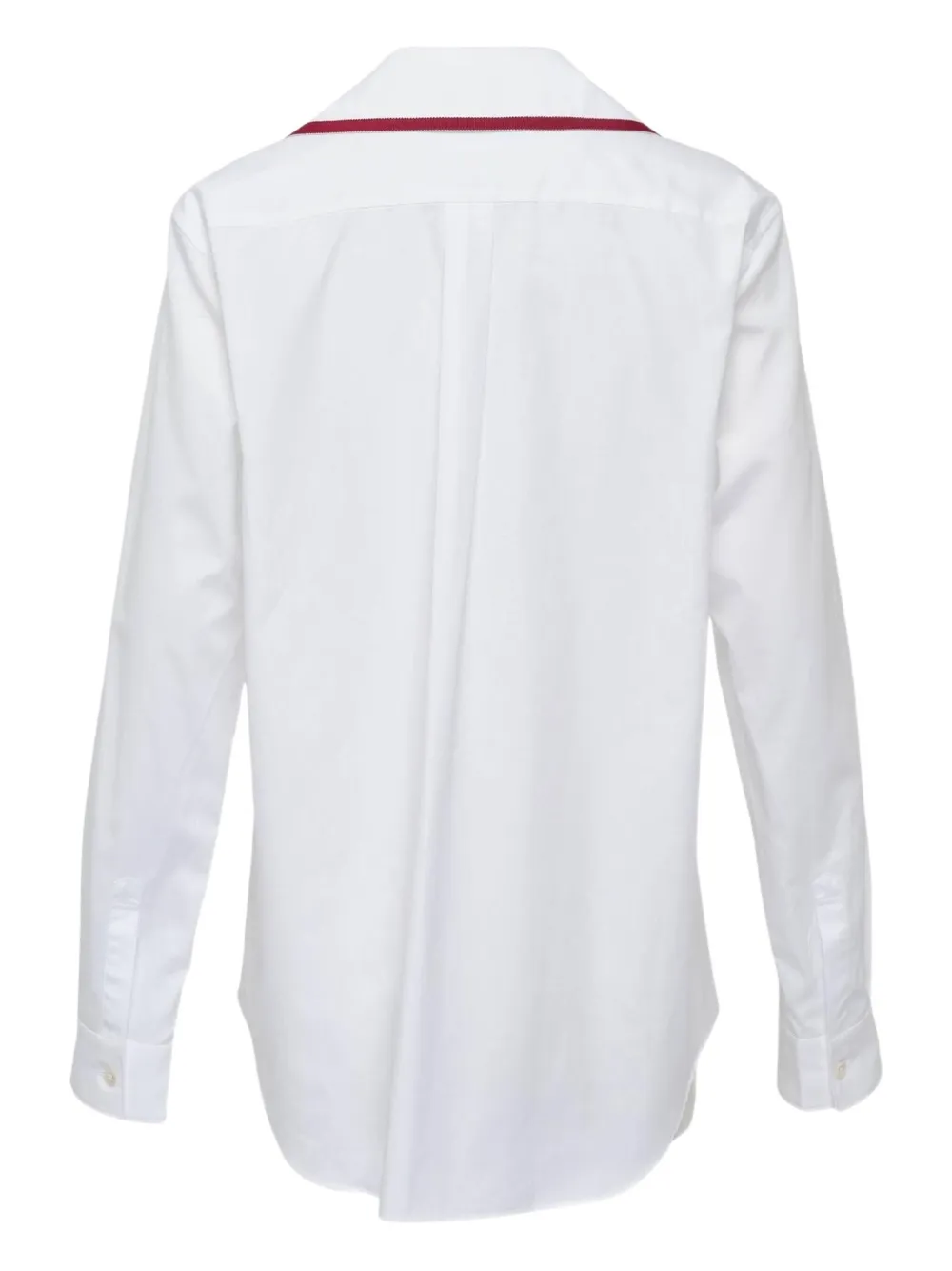 Comme Des Garçons Girl round-collar blouse - Wit