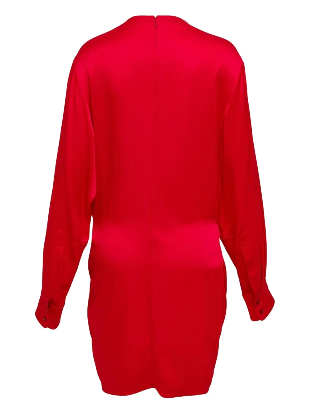 Stella McCartney twist-detail mini dress - Rood