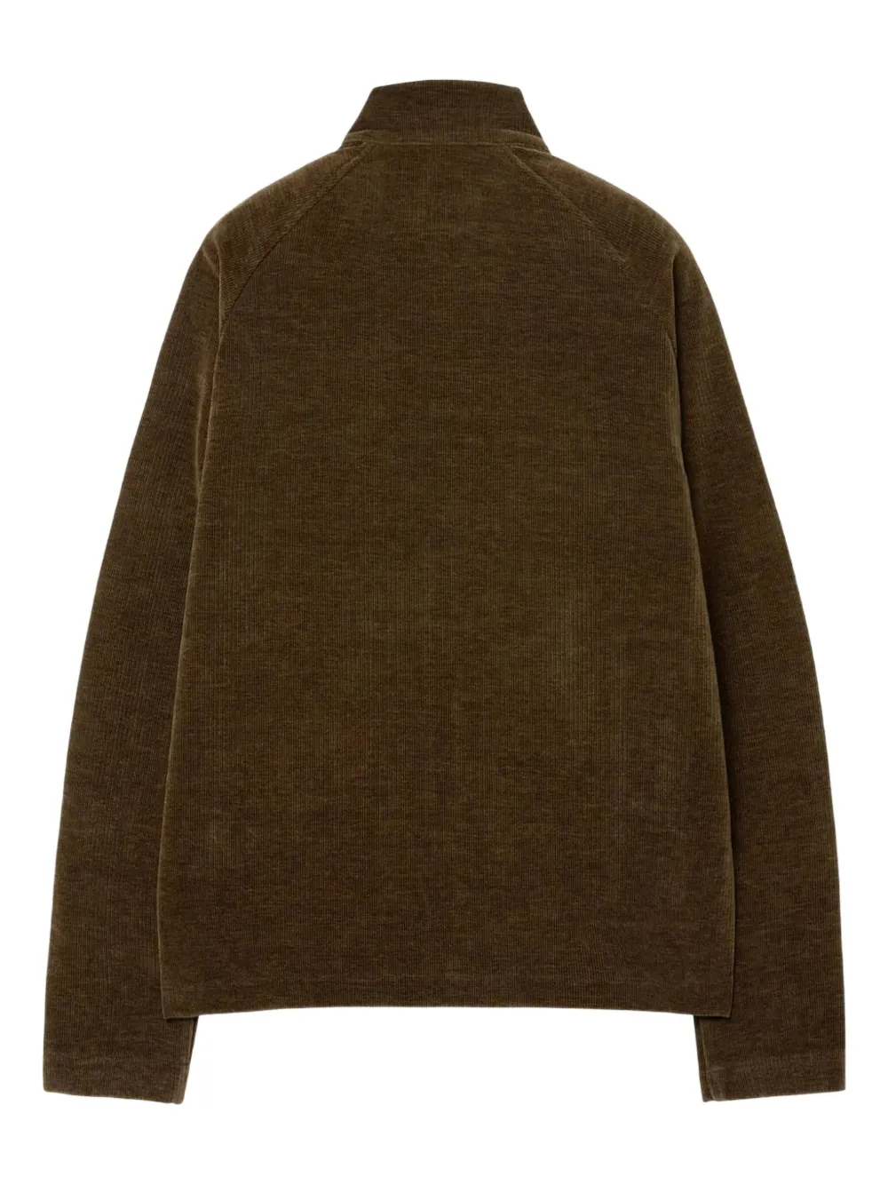 Post Archive Faction Moss Zip-fastening Jacket In Brown