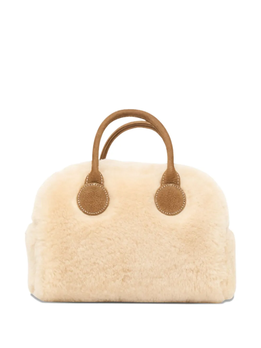 Marge Sherwood mini Soft Bowling tote bag - Beige
