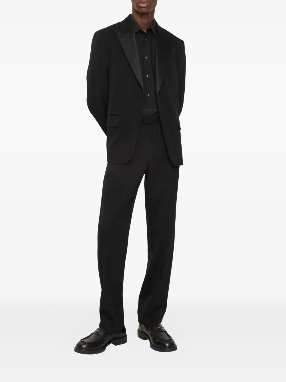 Burberry wool trousers - Zwart