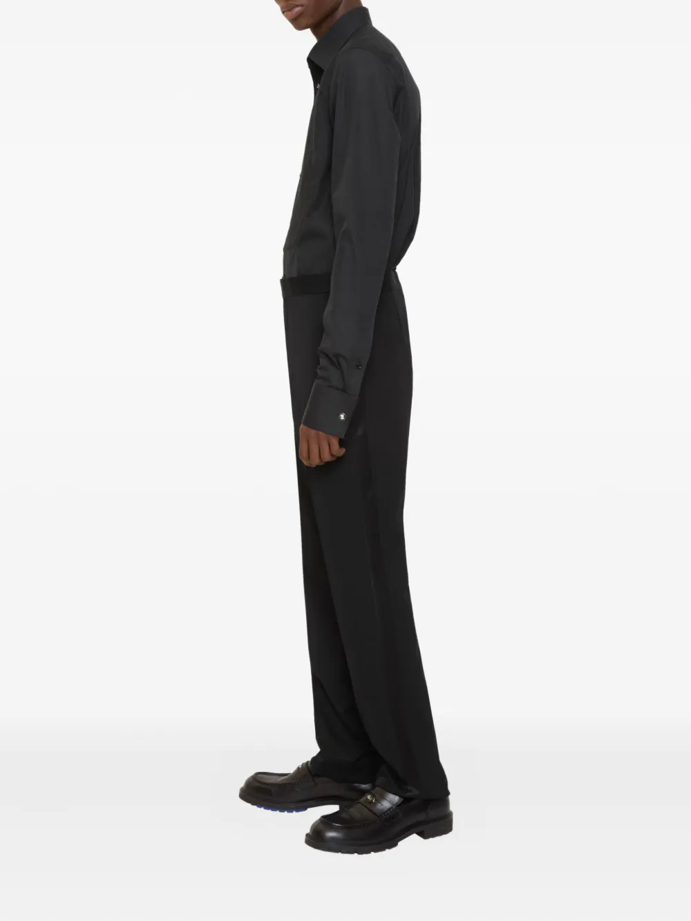 Burberry Wollen broek Zwart